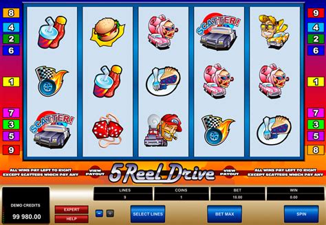 5 reel drive casino slot  Many slot players would have imagined what a slot machine that is named after the number of reels available will look like